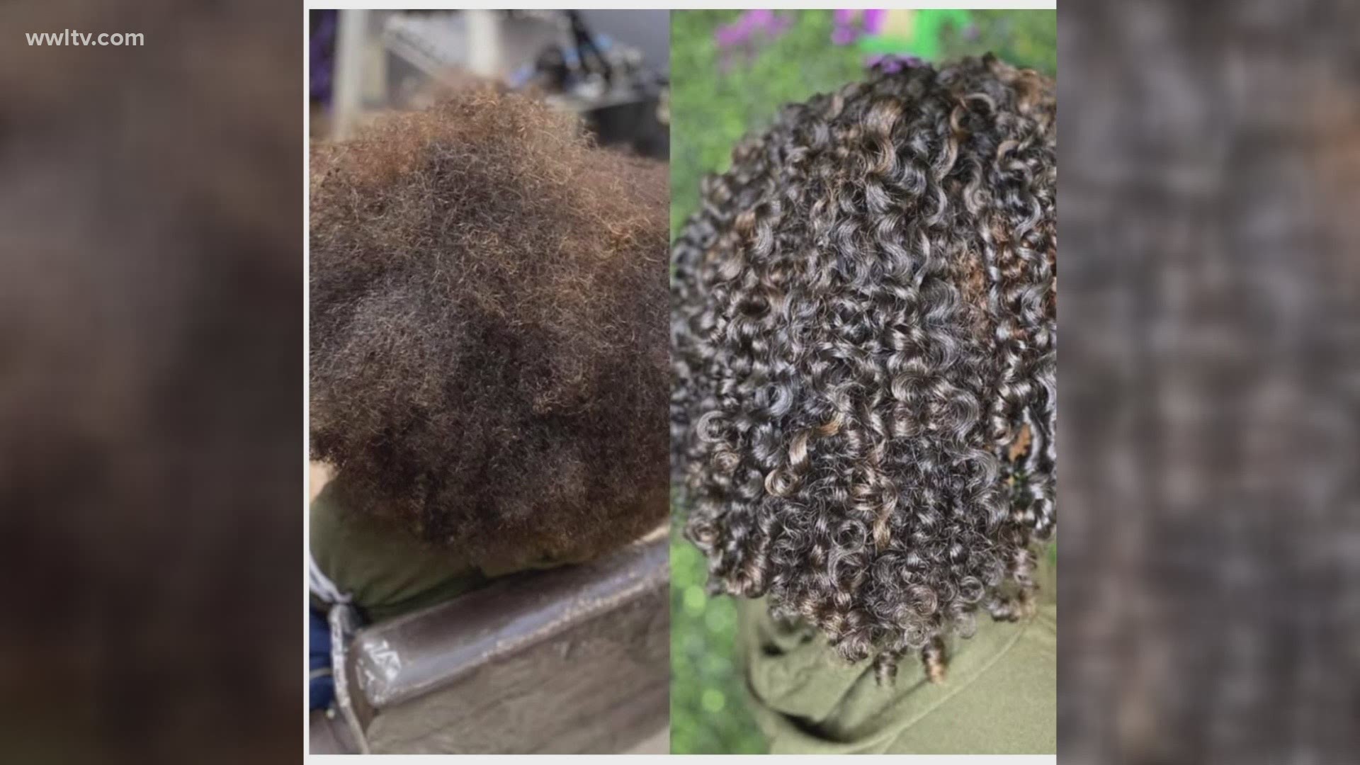 "We're really, really excited to bring these natural hair products to you guys — non-toxic," the pair said.