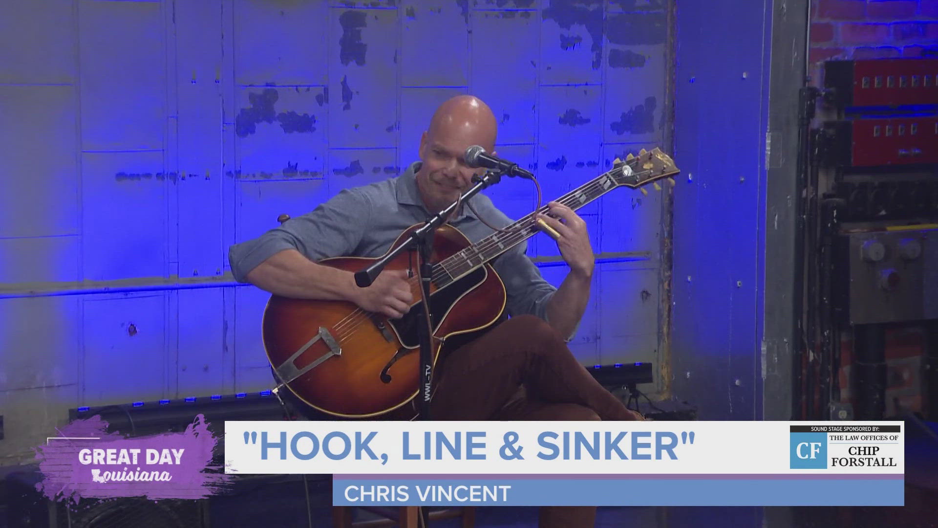 Local blues artist Chris Vincent shares music from his latest album in our Chip Forstall Sound Stage.