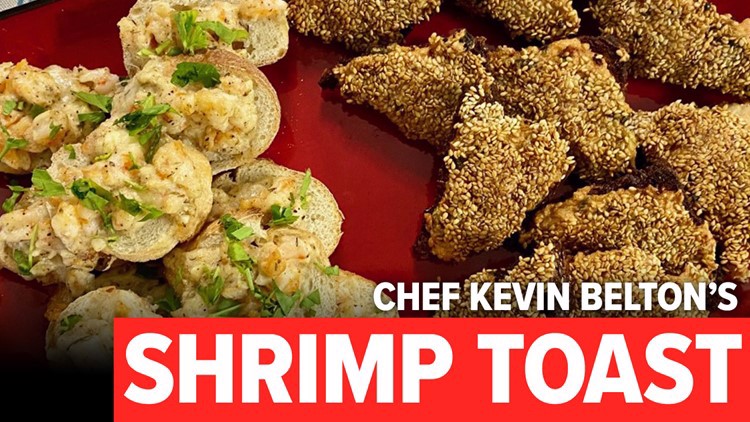 Recipe: Chef Kevin Belton's Shrimp Toast