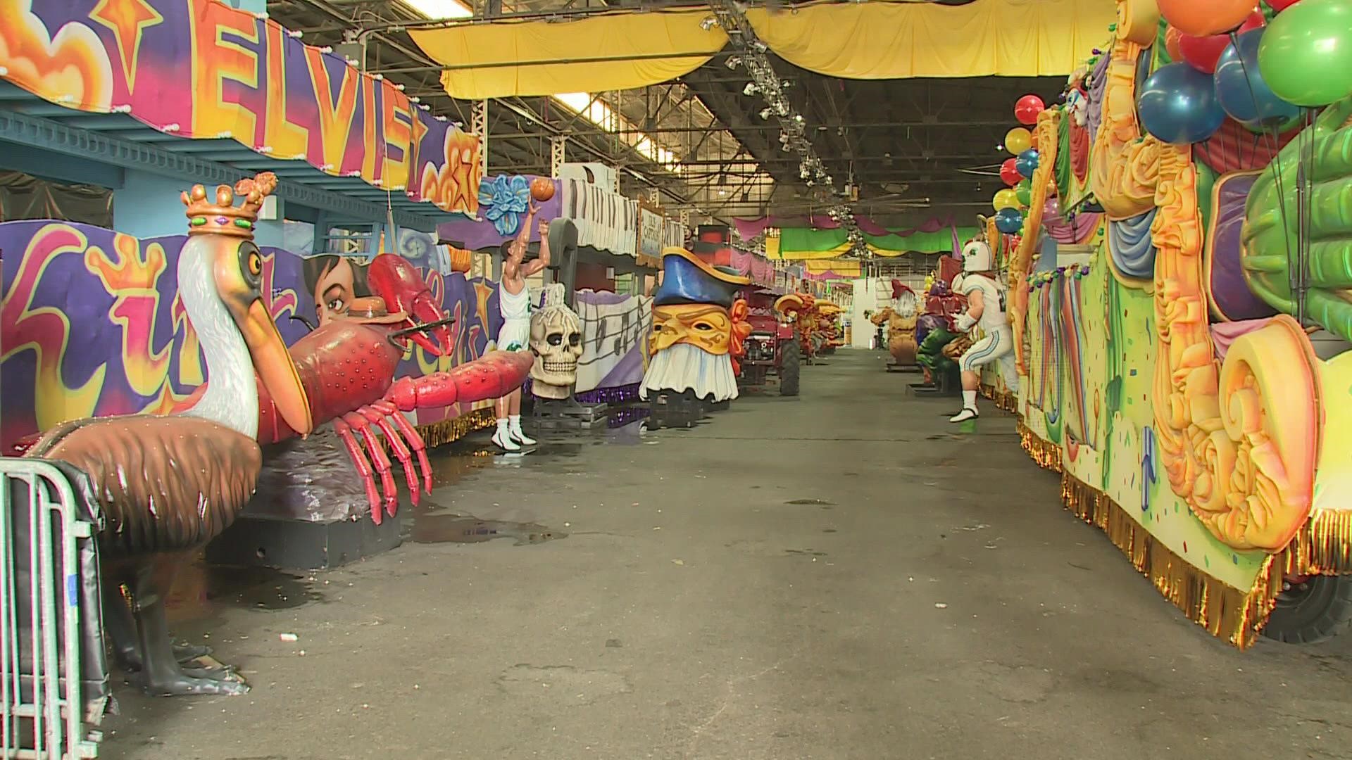 After Mardi Gras was held off for two years the plan for a comeback in play and float makers are saying to expect the return in a major way.