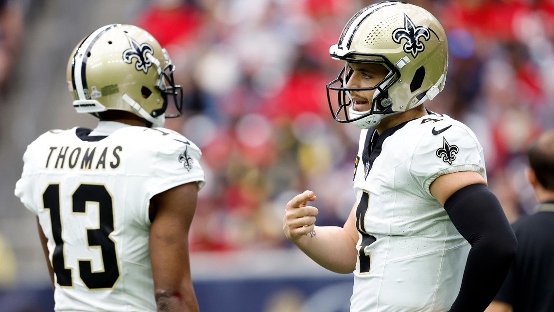 Saints: Carr still in concussion protocol, Thomas and Lattimore's ...