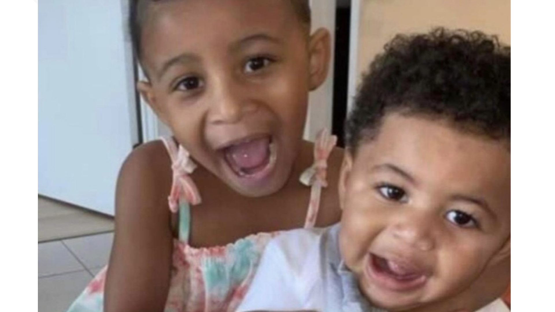 A four-year-old girl was killed and a two-year boy is hospitalized. Their mother stands accused of the crime.