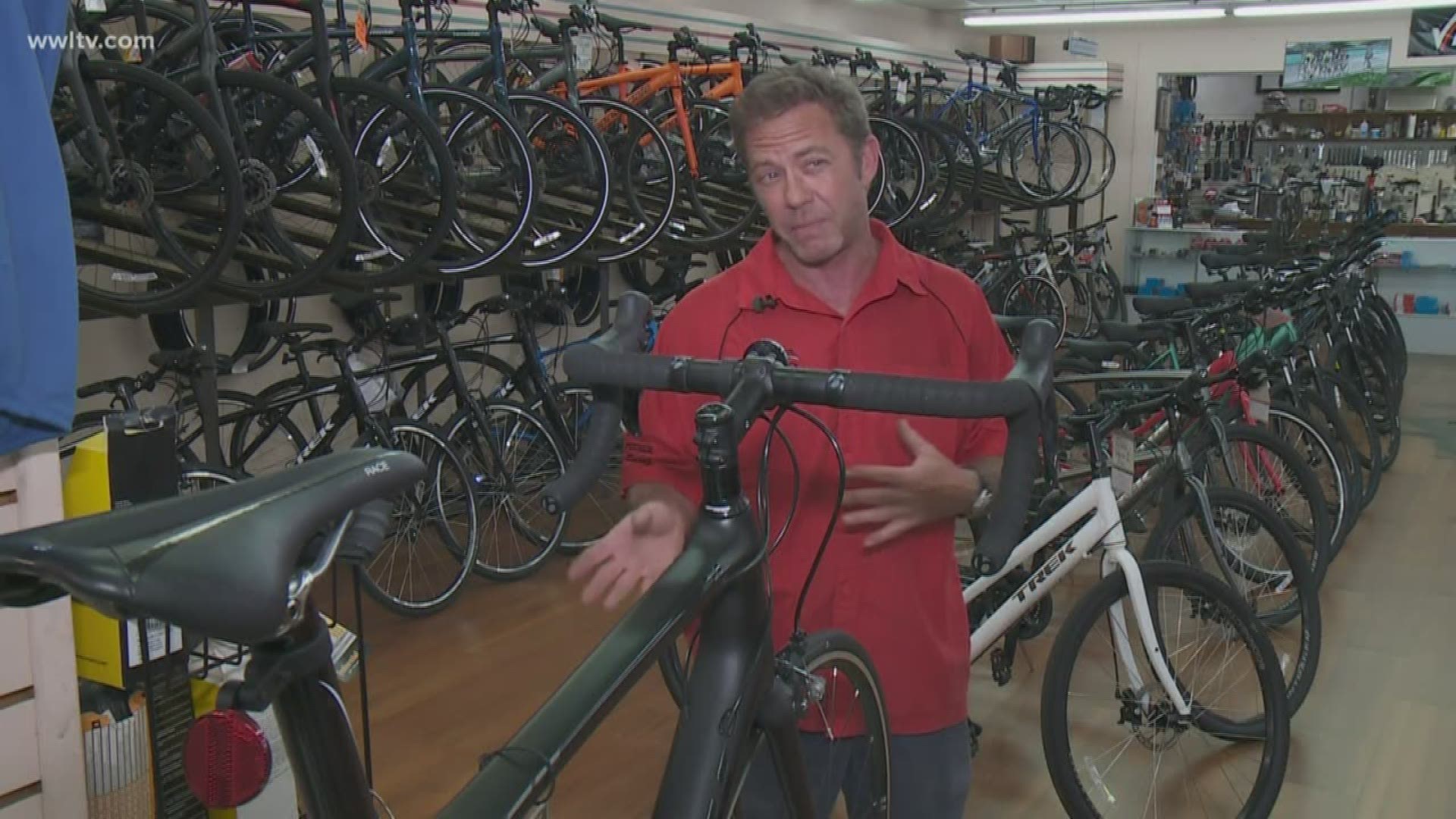 'As soon as they closed the schools, we got busy,' a bike shop owner said