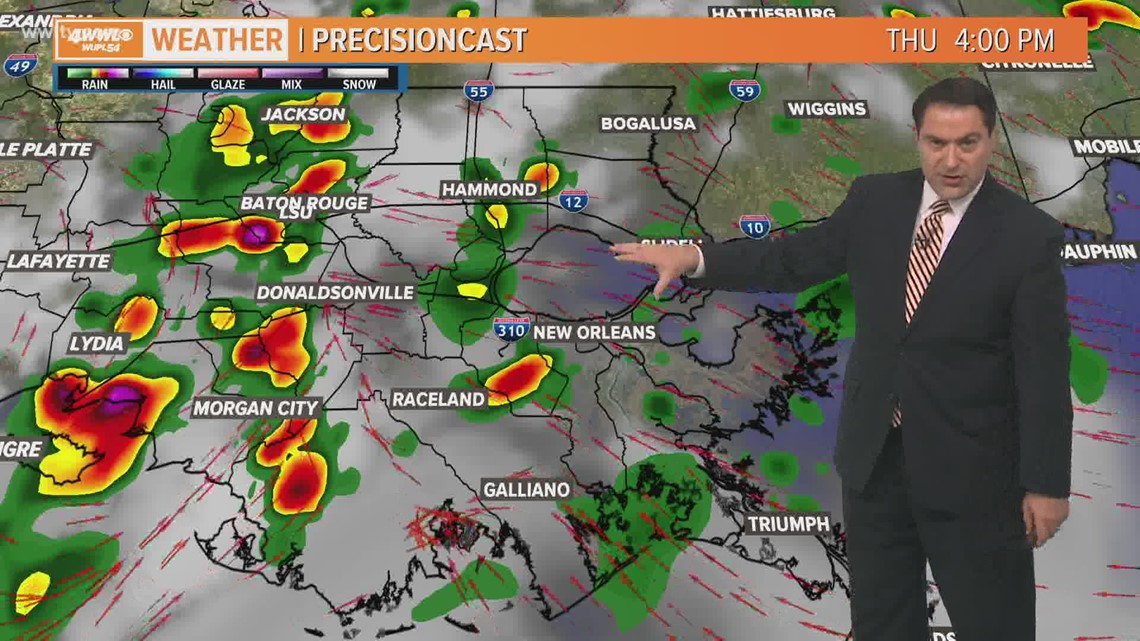 More Storms With Heavy Rain Today | wwltv.com