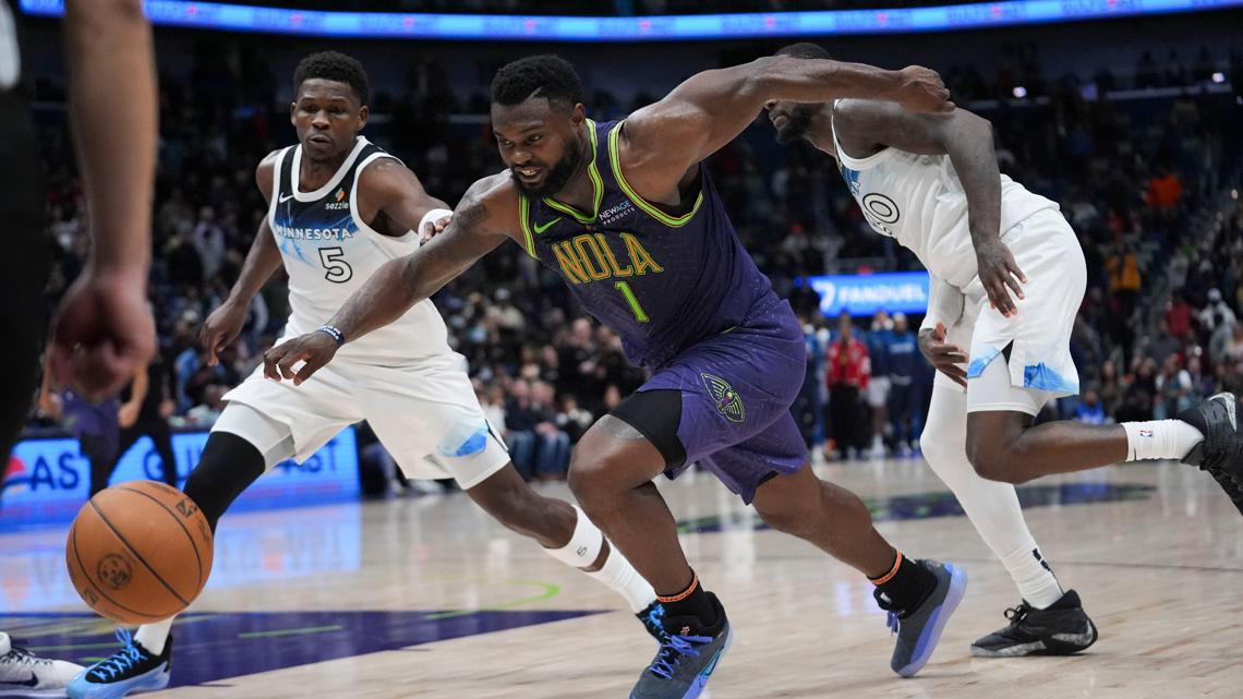 Zion Williamson ruled out of the Pelicans' game against the Grizzlies on Friday night