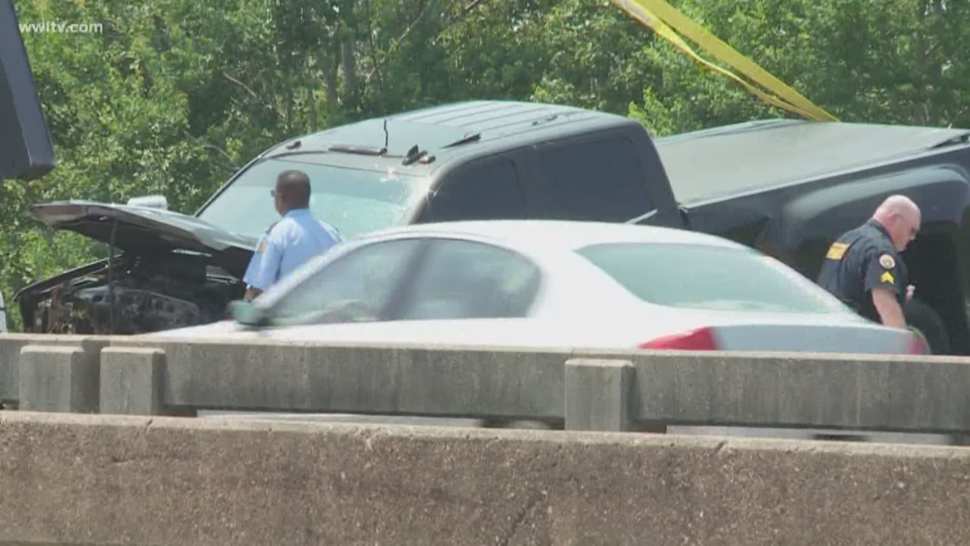 According to the New Orleans Police Department, the vehicle was pulled from the water near I-10 and Michoud Boulevard.