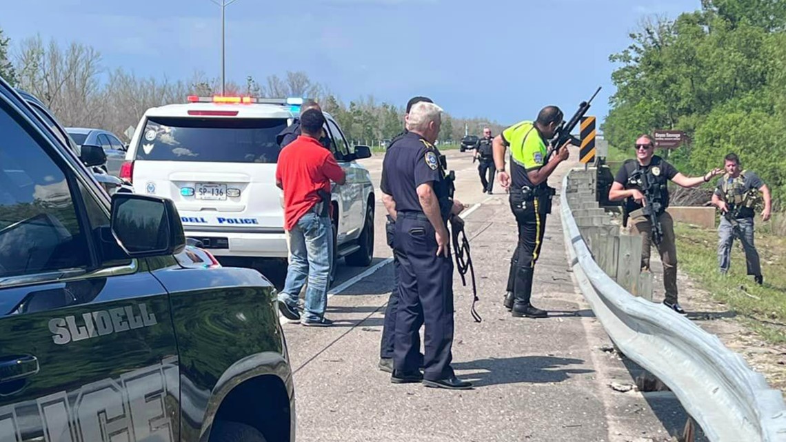 Search on in wooded area of N.O. East after Slidell Police chase, car crash - Vimarsana News