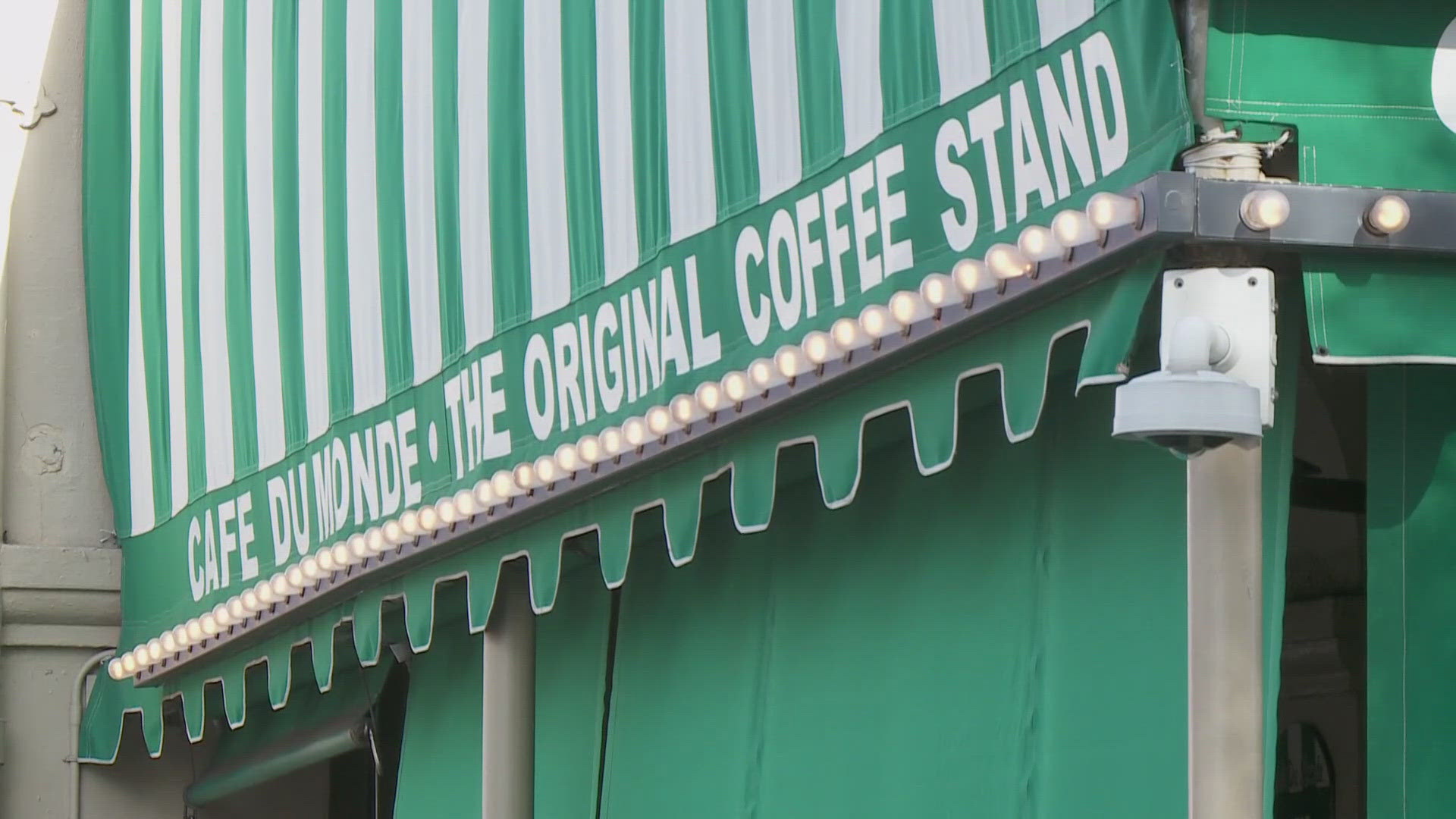 Historic Café Du Monde was evacuated as crews worked to fix a support beam issue in the attic.