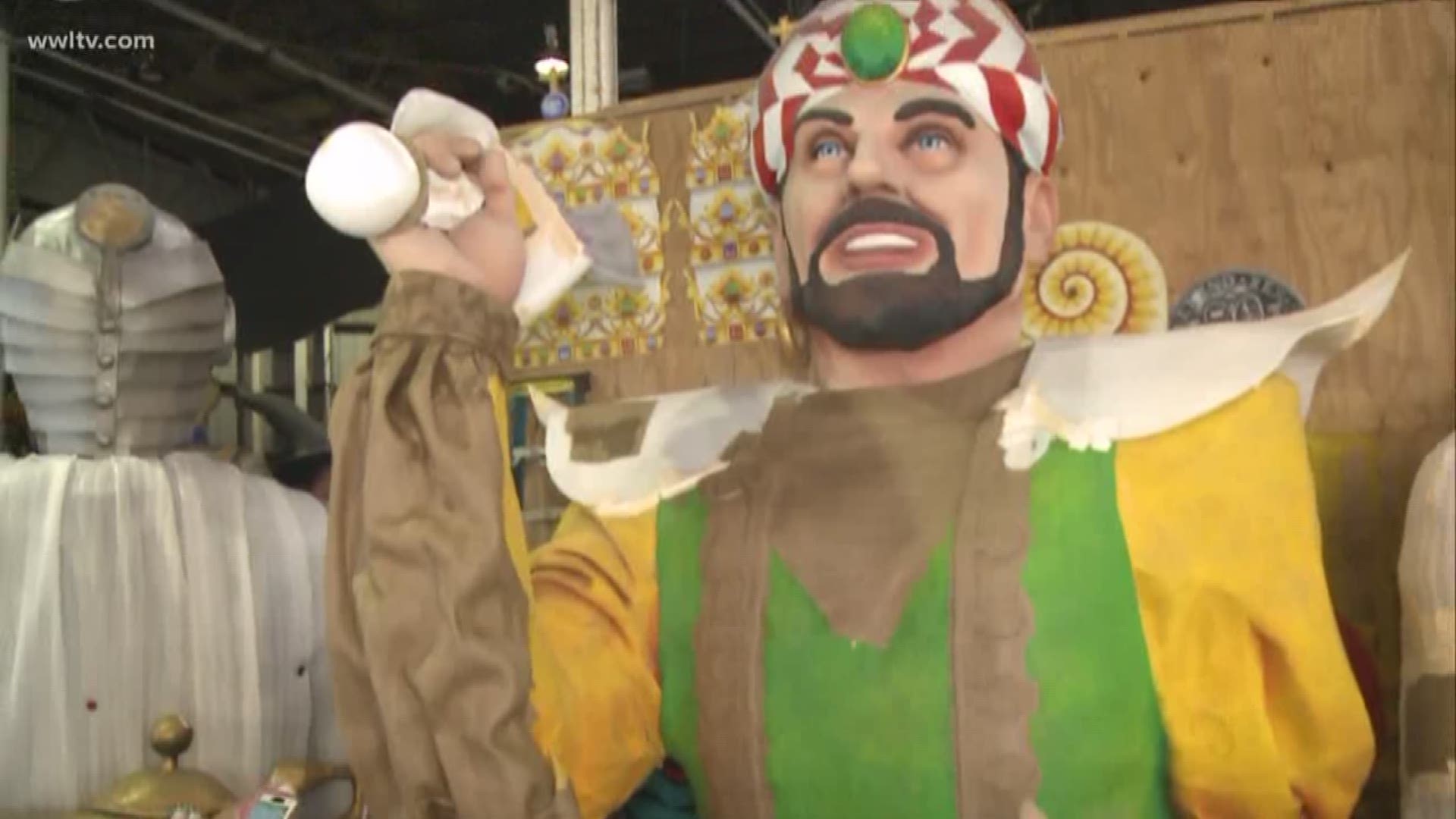 Meghan Kee takes an inside look at the creating process of this years Mardi Gras floats.