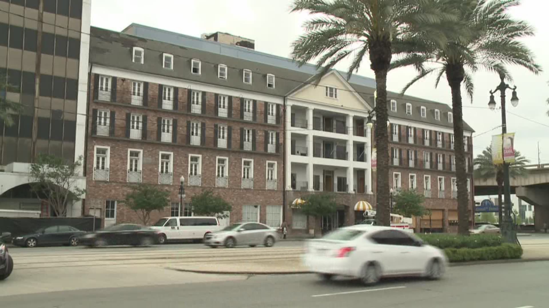 Wynton Yates talks to the new owners of the Canal Street Hotel who are planning to renovate the building.