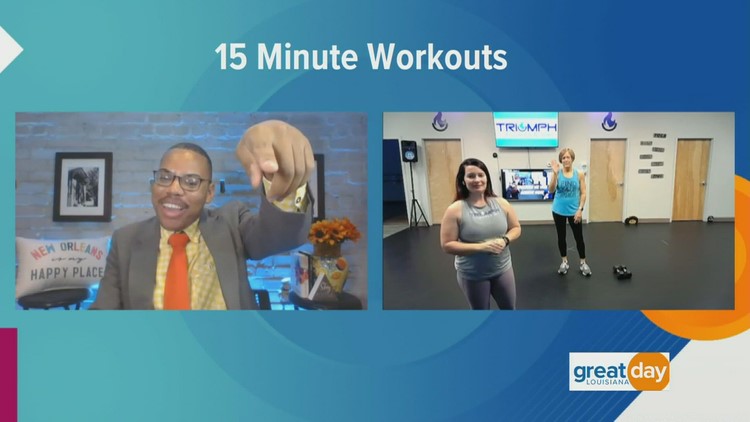15 Minute Workouts With Triumph Fitness