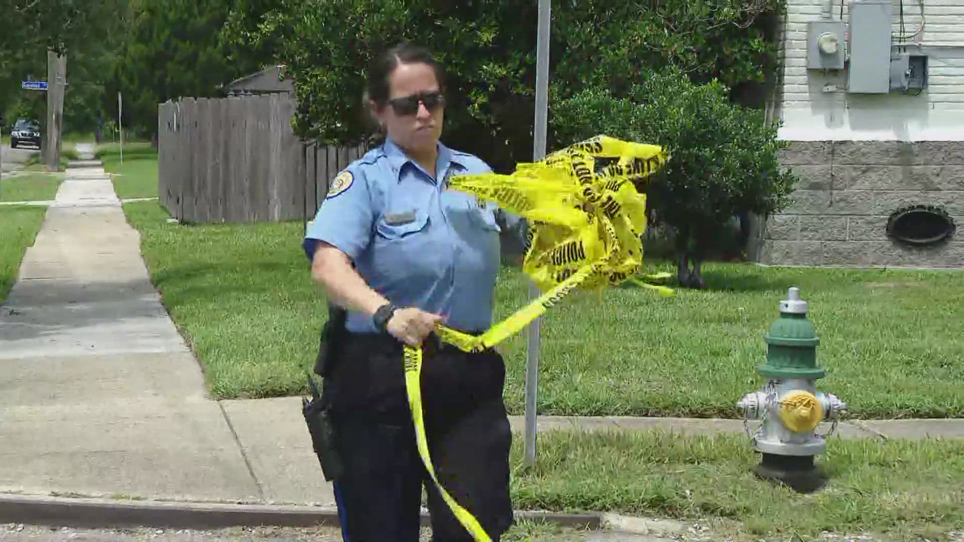 Police say the victim was shot during an armed robbery on Lancelot Drive; he was taken to the hospital as the investigation continues.