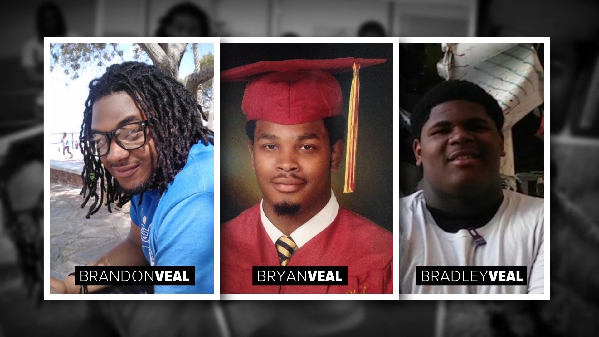 Brothers Bryan, Bradley and Brandon Veal were killed within seven days of each other. Now a year later, their family wonders if their murders will ever be resolved.