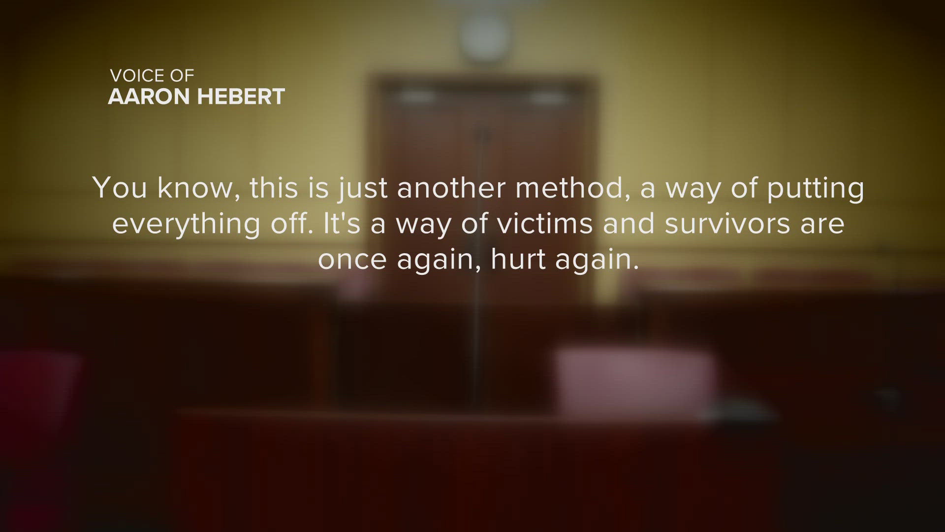 WWL Chief Investigative Reporter David Hammer was there, and has the story behind the judge's controversial move.