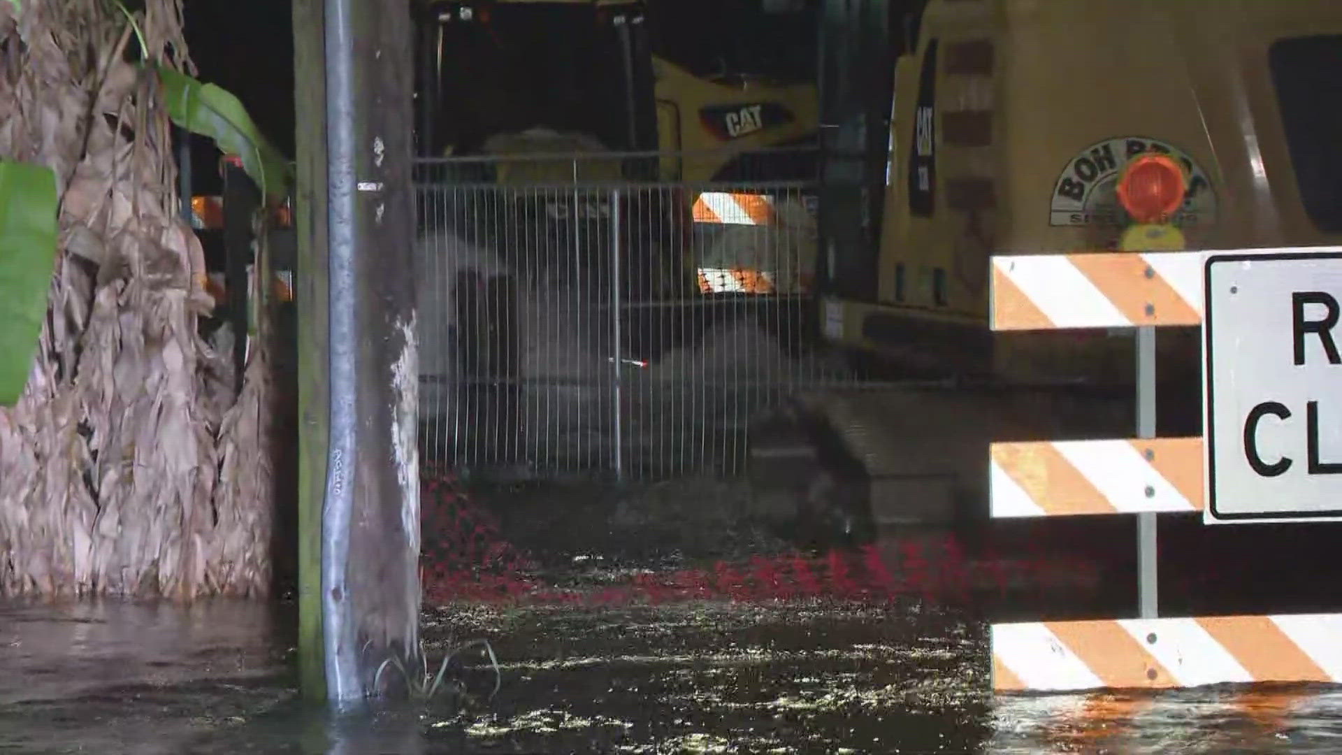 Major water main break floods Uptown streets, drops water pressure ...