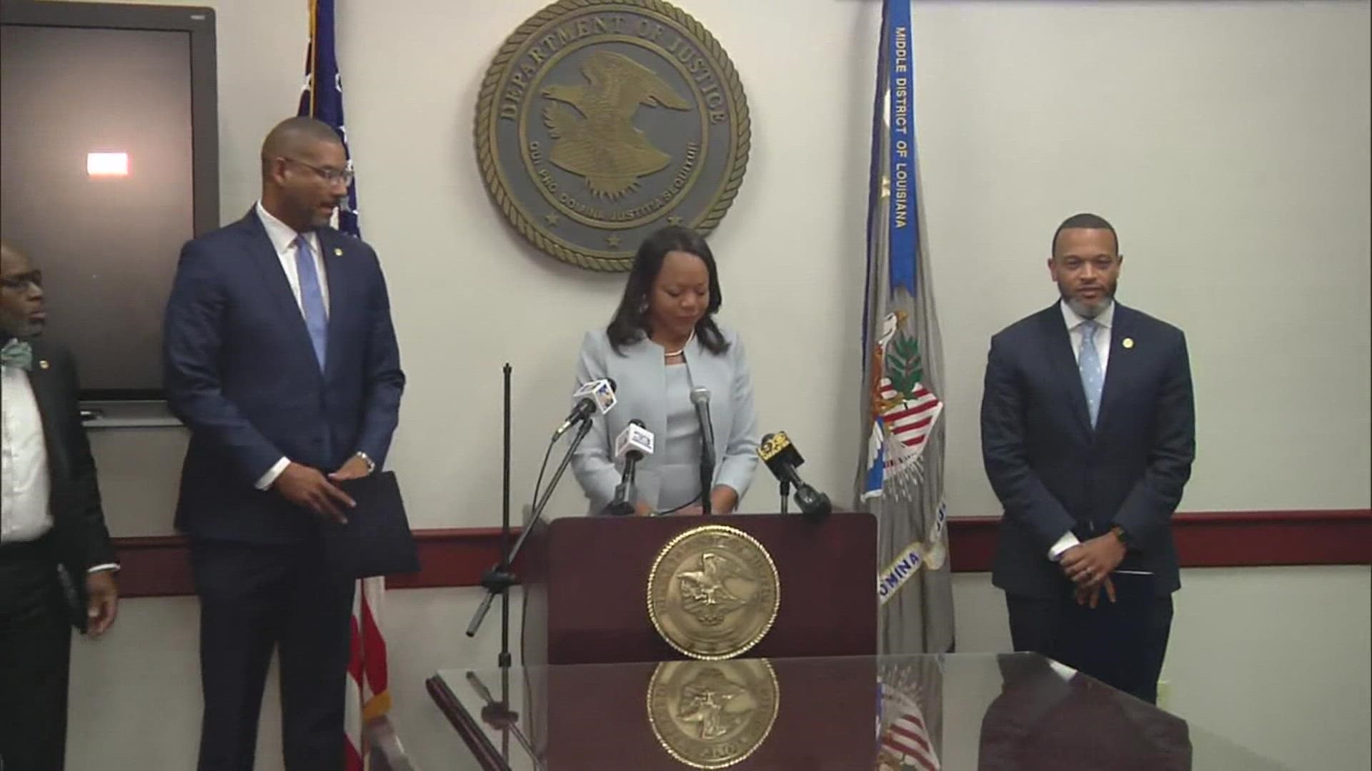 The Department of Justice held a press conference to announce an investigation into State Police.