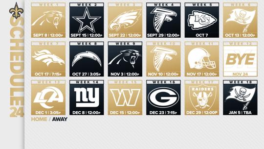 2026 SUPER LEAGUE SCHEDULE SAINTS visual data 8