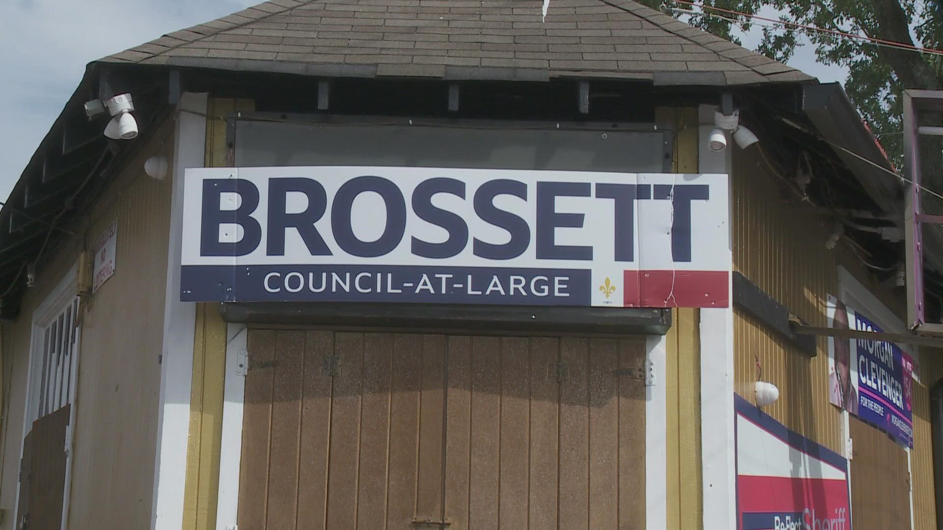 Shortly after Thursday’s meeting started, Brossett released a statement saying he’s entering an inpatient rehabilitation center for treatment.