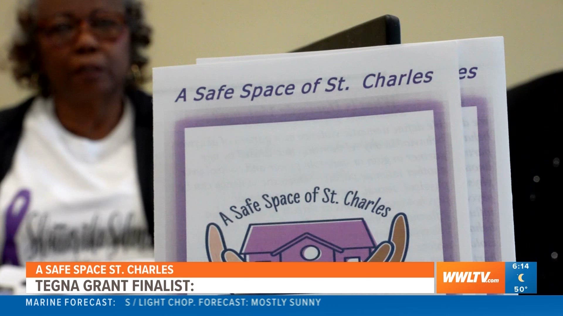 Highlighting Tegna Grant finalist, A Safe Space St. Charles. Average grants are in the $1,000-to-$5,000 range. Applications should be received by March 1, 2024.