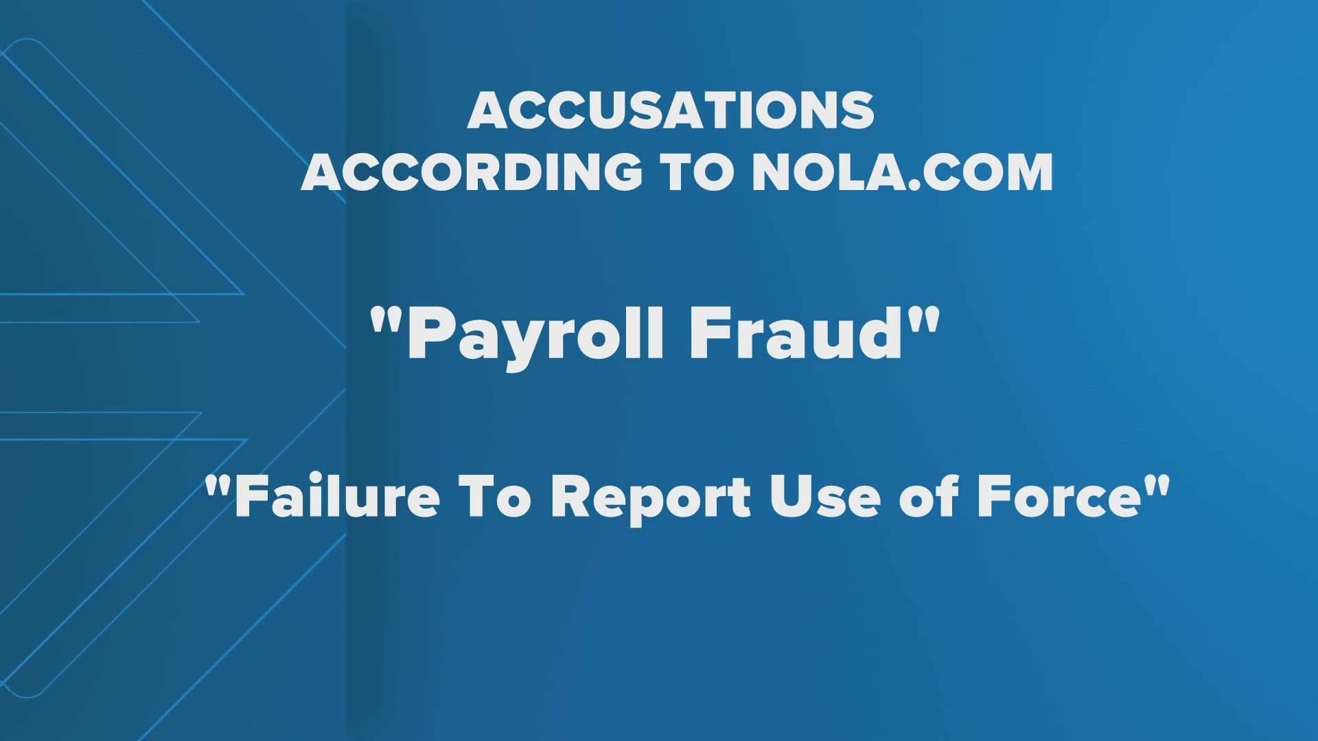 The NOPD officer who shoved a high school band member on the parade route also allegedly has multiple misconduct complaints.