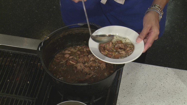Chef Kevin's Duck and Andouille Gumbo