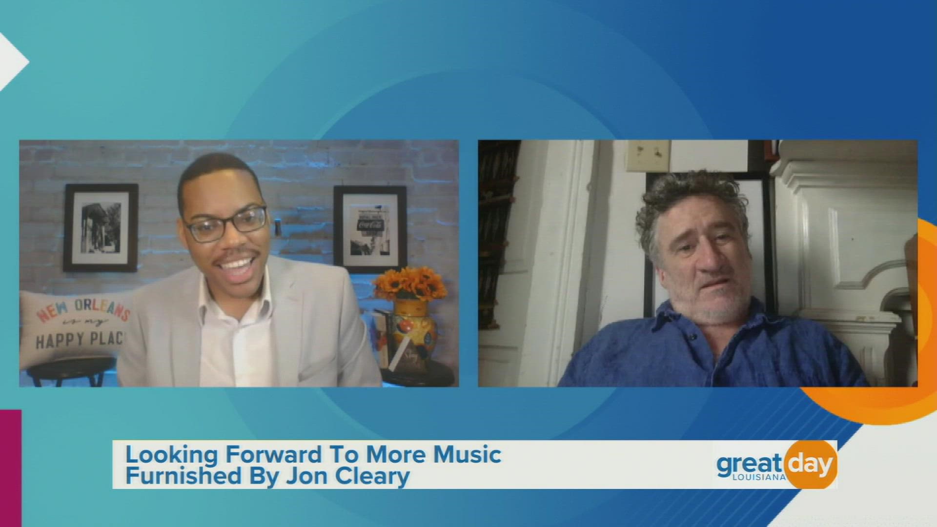 Grammy-nominated musician Jon Cleary performed his song, "When You Get Back."