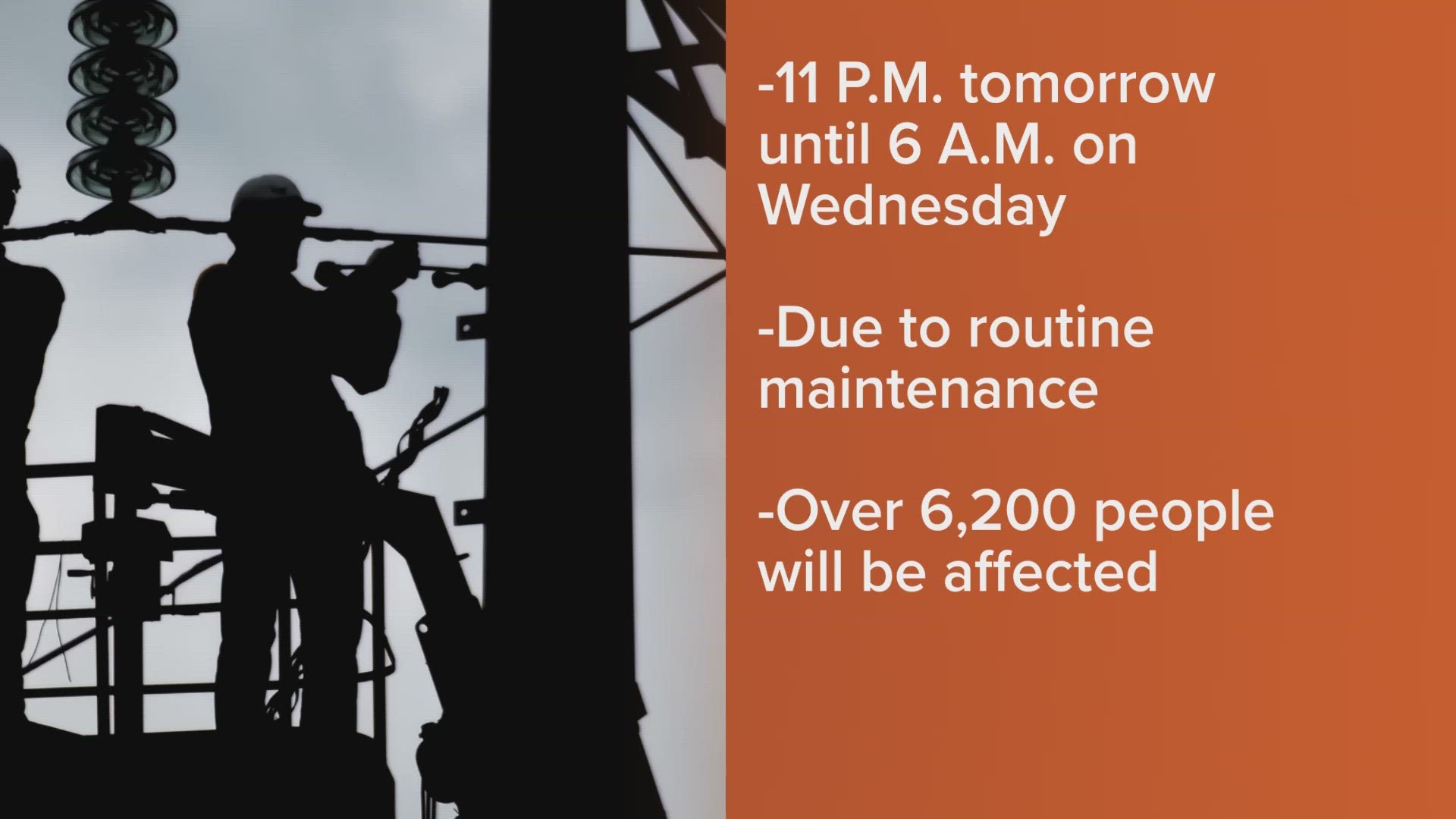 Power outage planned for parts of the Northshore, here is when the