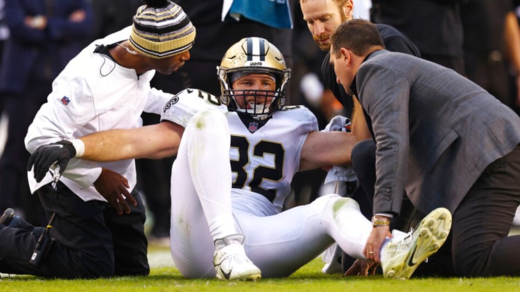 Report: Saints tight end Trautman sidelined 4-6 weeks