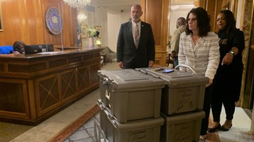 New Orleans mayor recall signatures delivered to Governor’s Office