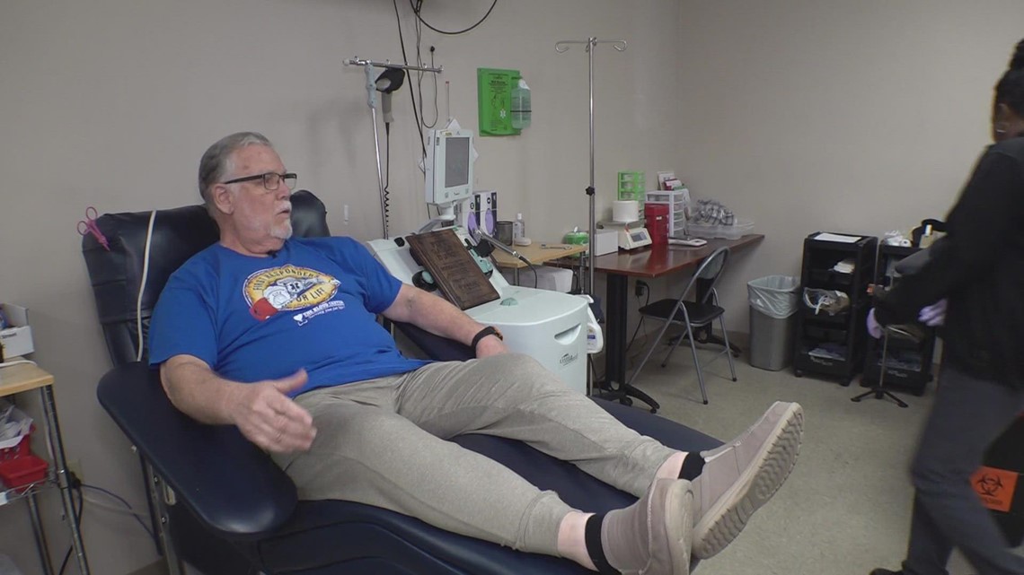 A bloody good deed: Metairie man has donated more than 50 gallons of ...