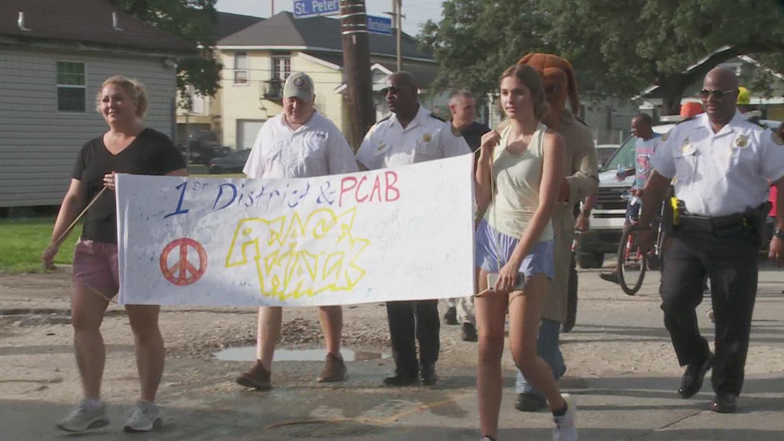Treme peace rally 'bigger than just a photo-op' as cops, community connect - Vimarsana News