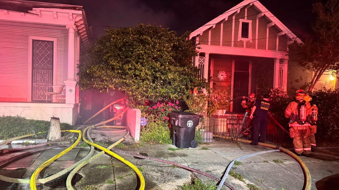 2-alarm Fire Displaces 3 People From Their Home, NOFD Says | Wwltv.com