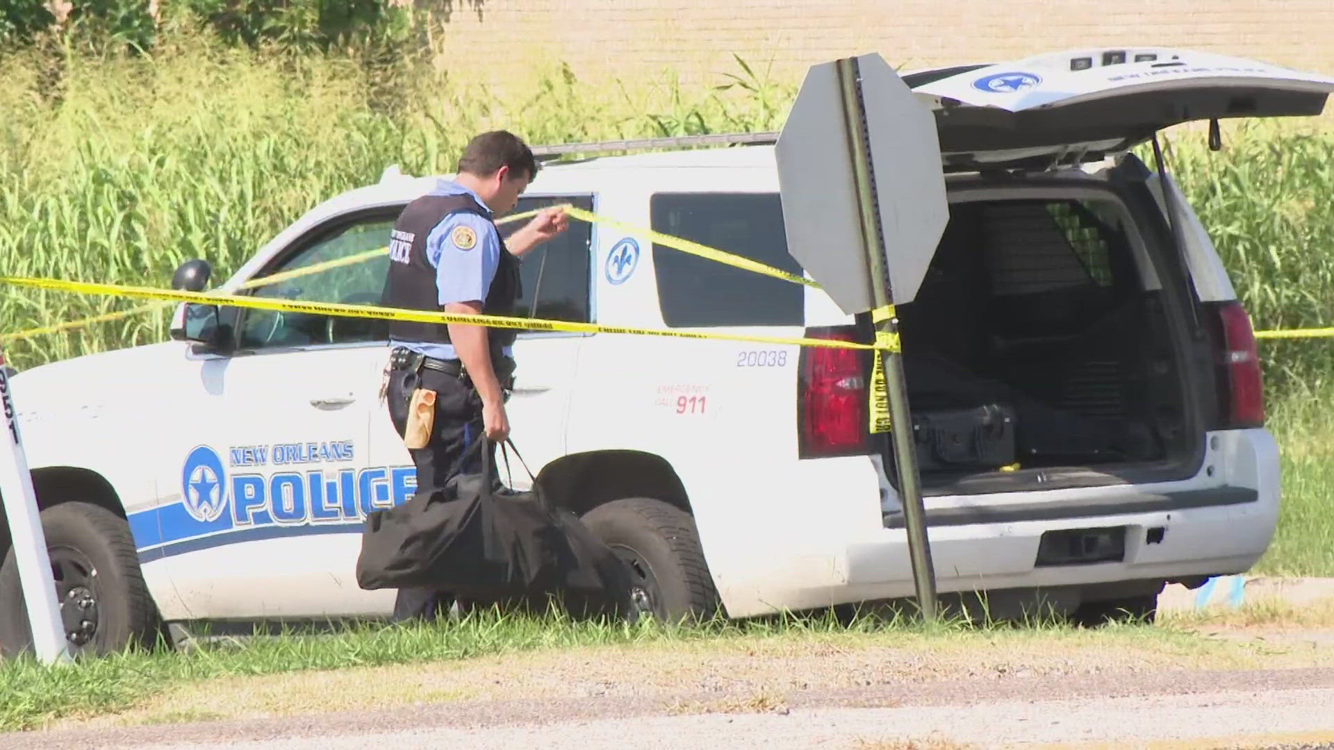 . Officers said a man was found suffering from multiple gun shot wounds in front of the Chef Discount Market.