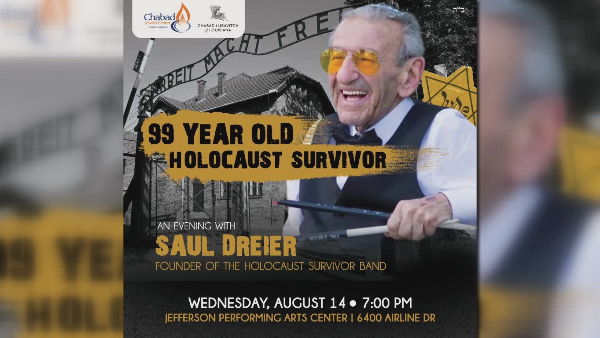 Born in Poland, 99-year-old Saul Dreier survived three concentration camps. Dreier's love for music became his strength.