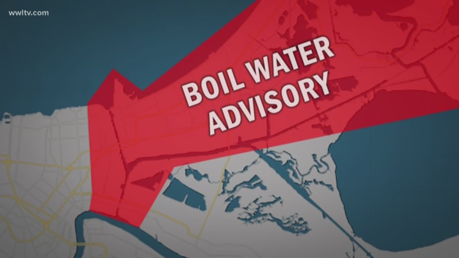 A boil water advisory has been issued for all New Orleans residents living east of Franklin Avenue.