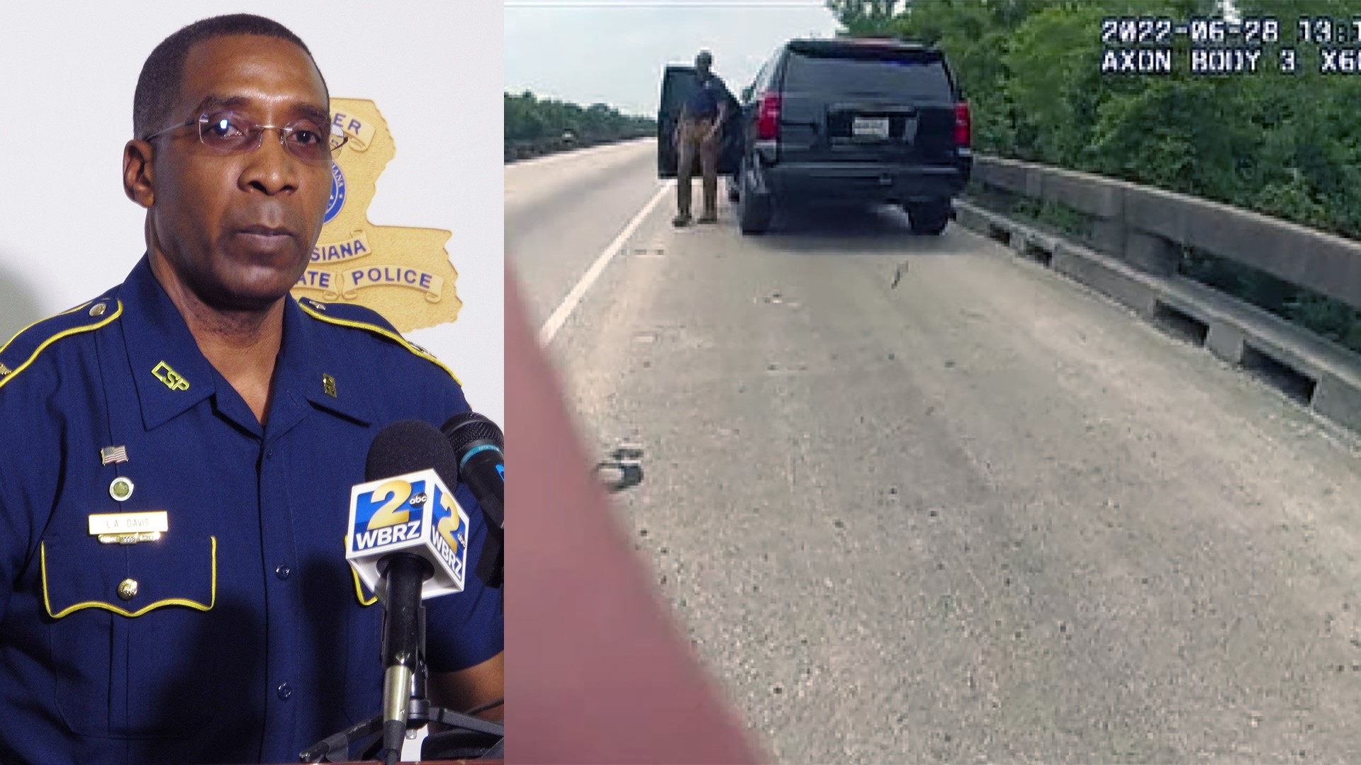 “Well, I’ll be,” said the trooper who pulled over State Police Colonel Lamar Davis. The utterance was heard on body cam video.