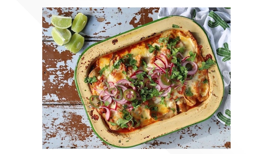 Enchiladas and Margarita pie recipes from Chef Kevin Belton