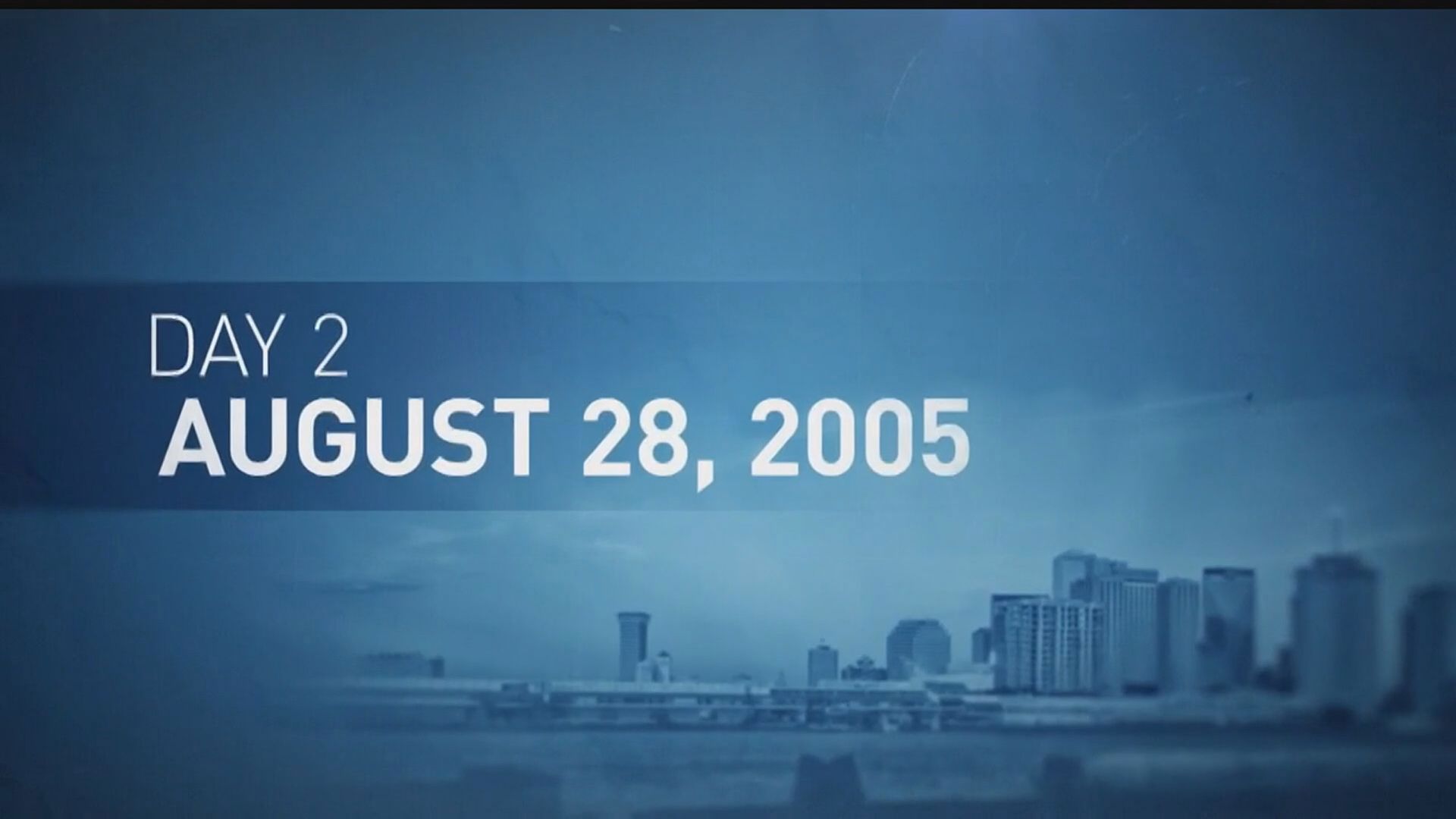 Remembering Hurricane Katrina: August 28, 2005.
The Category 5 Storm bears down on the Louisiana/Mississippi Coast, mandatory evacuations ordered.