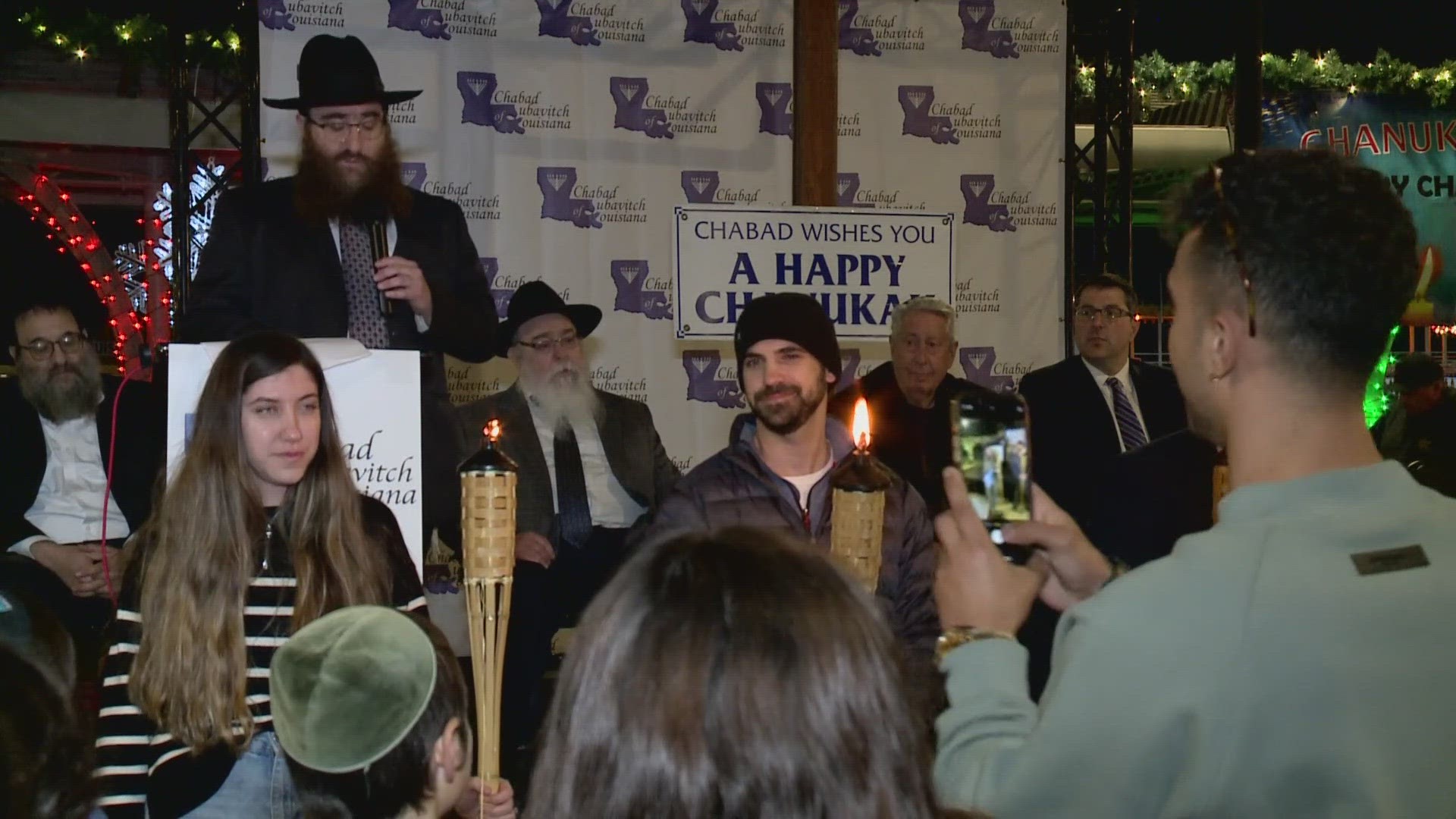 Since 1989, the event has been hosted on the Riverwalk, this year Jewish leaders took extra precautions in light of the conflict between Israel and Hamas.