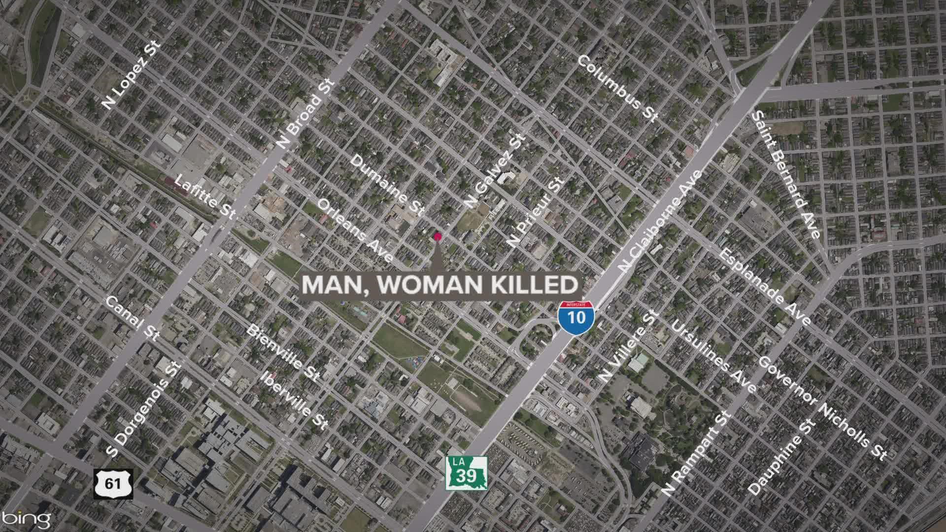 A man and a woman were both found shot to death after a wellness check at the residence.