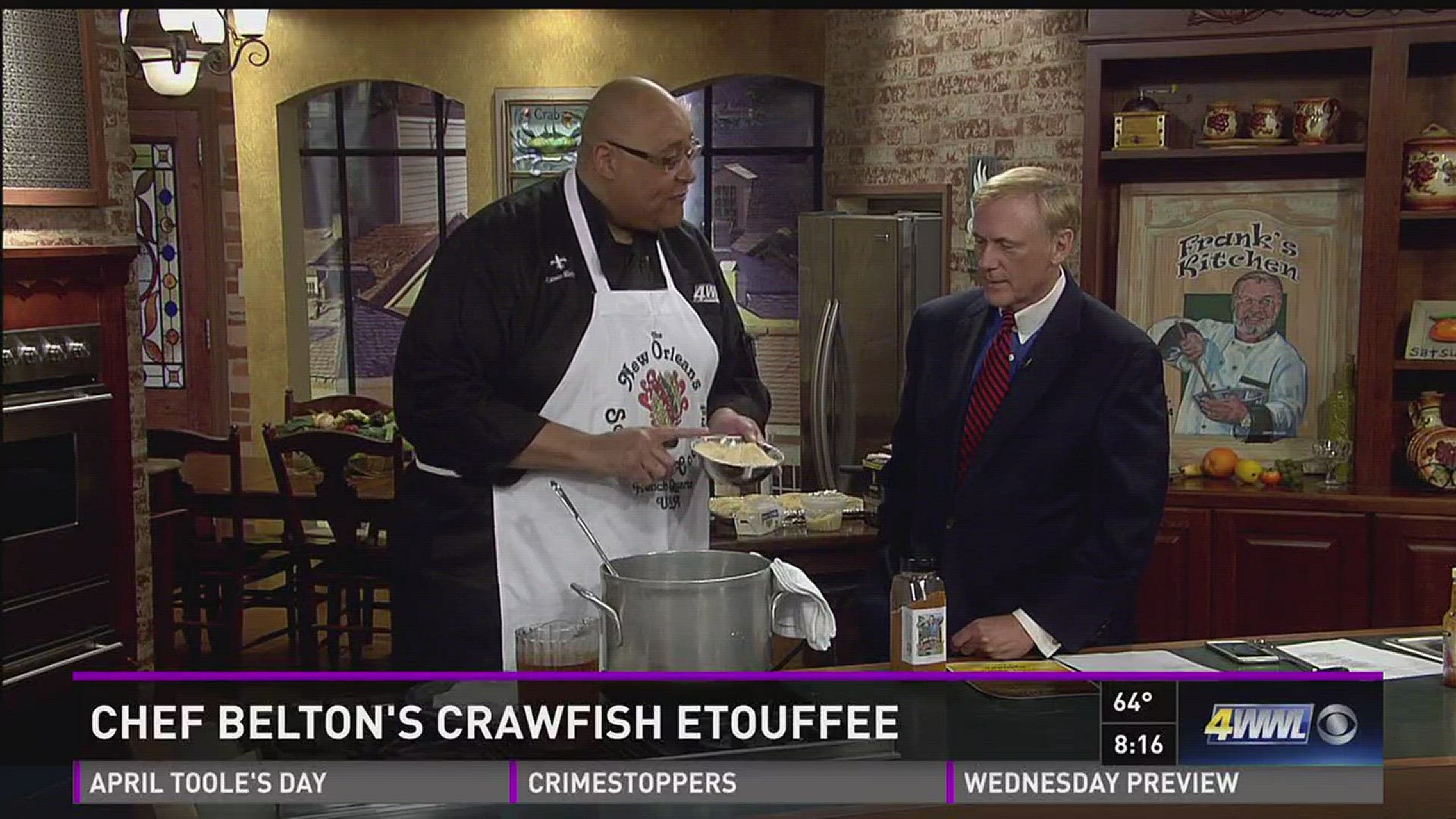 Chef Kevin Crawfish Etouffee