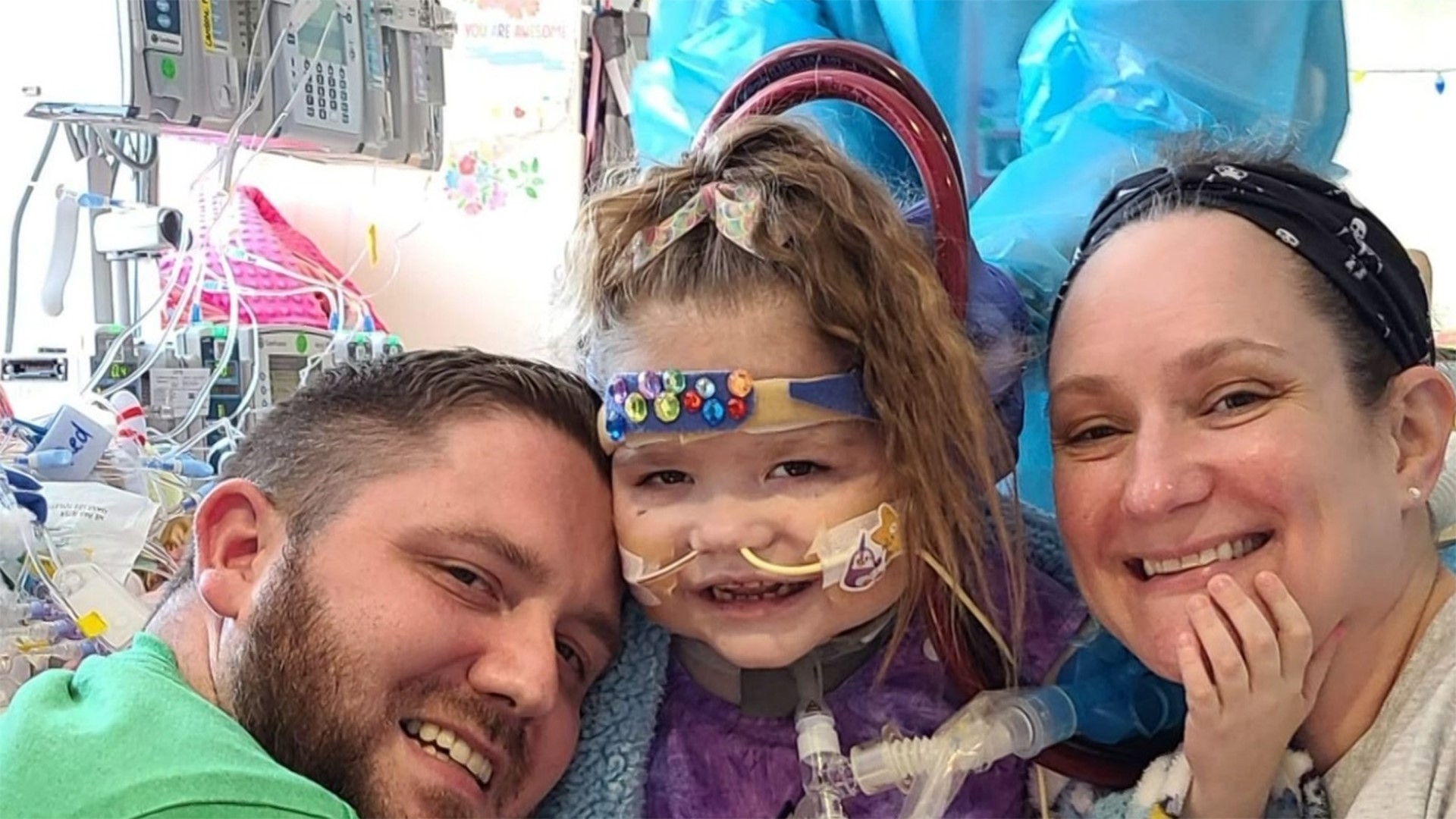 “Give her a Mardi Gras that she deserves being as sick as she’s been and what’s she’s been through,” said St. Tammany Parish Sheriff Randy Smith.