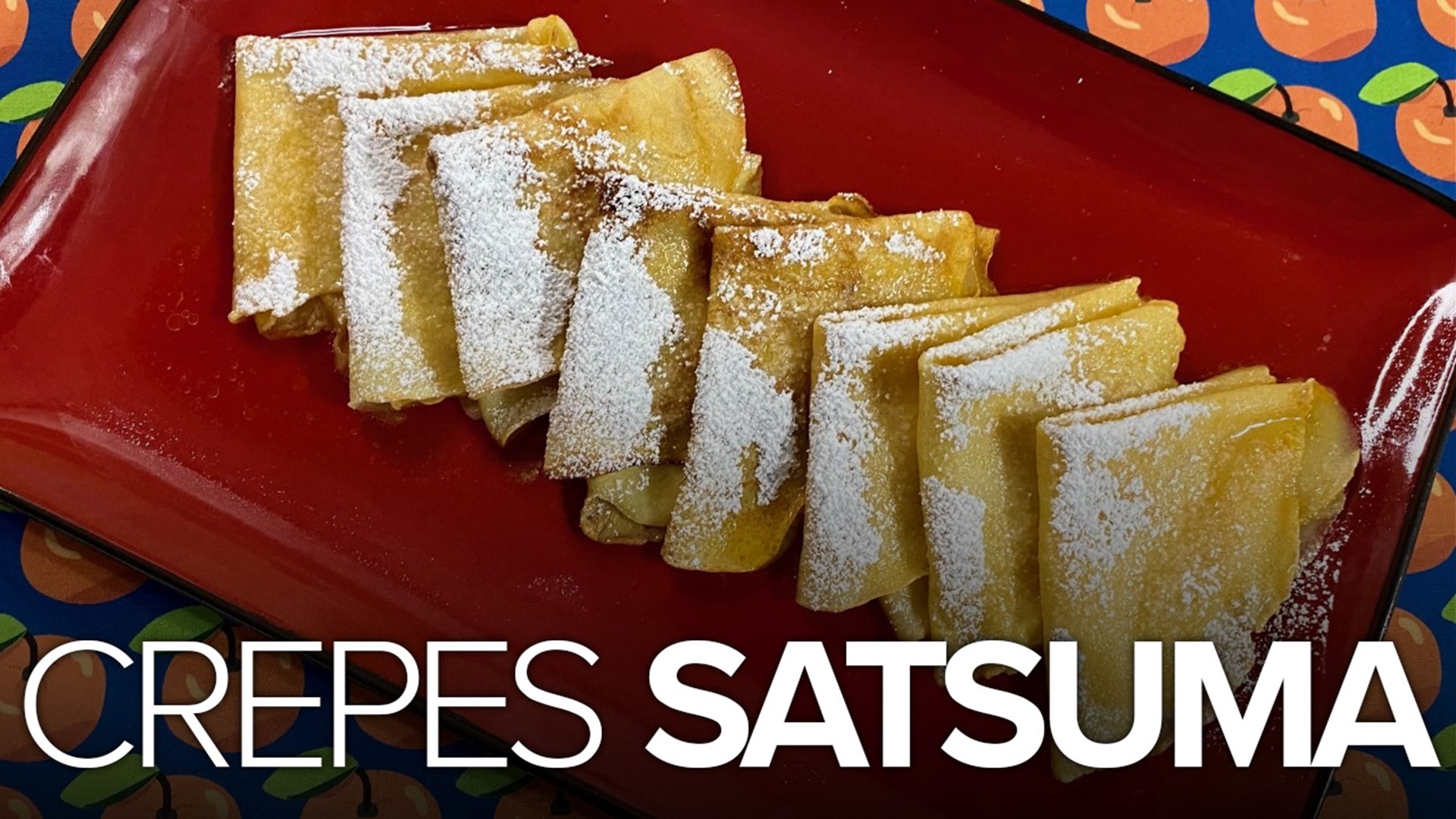 You'll love Chef Kevin's spin on the classic Crepes Suzette.