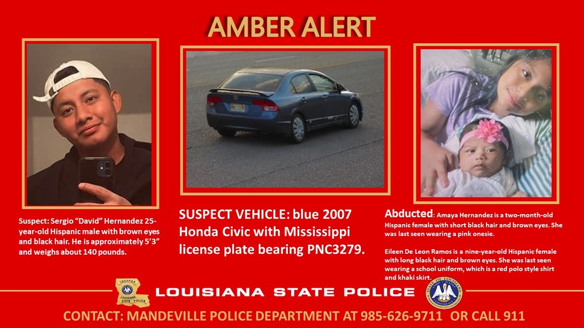 Amber Alert issued in Mandeville - Vimarsana News