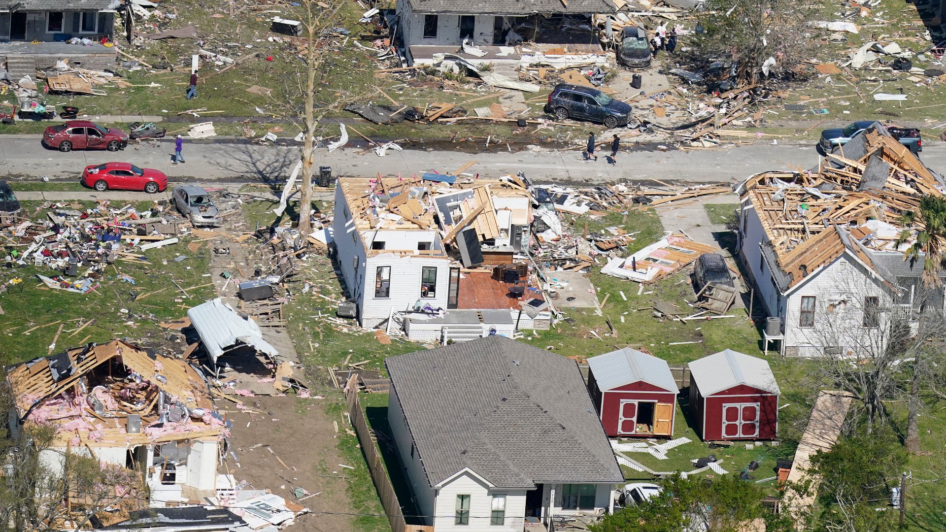 Incredible drone video shows tornado's aftermath in Arabi, La. | wwltv.com