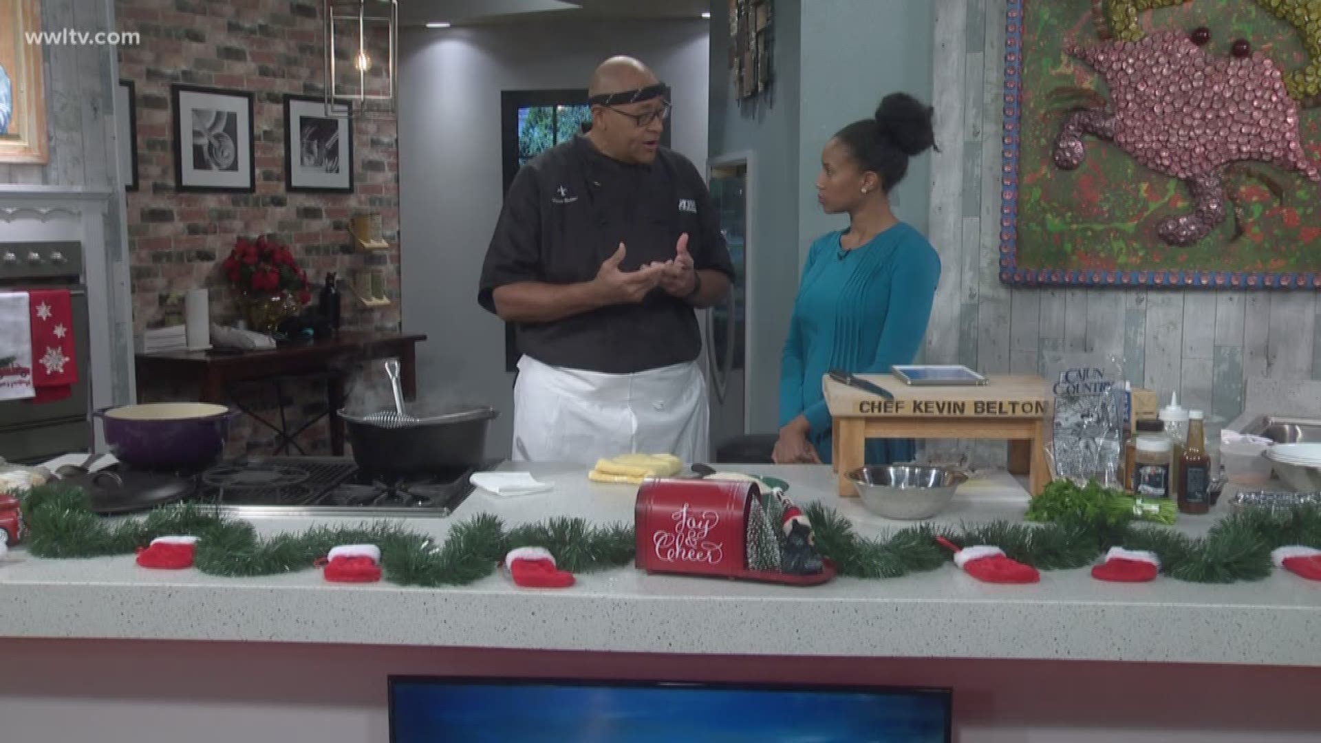 Chef Kevin Belton talks about a popular jambalaya recipe and the new WWL-TV cookbook.