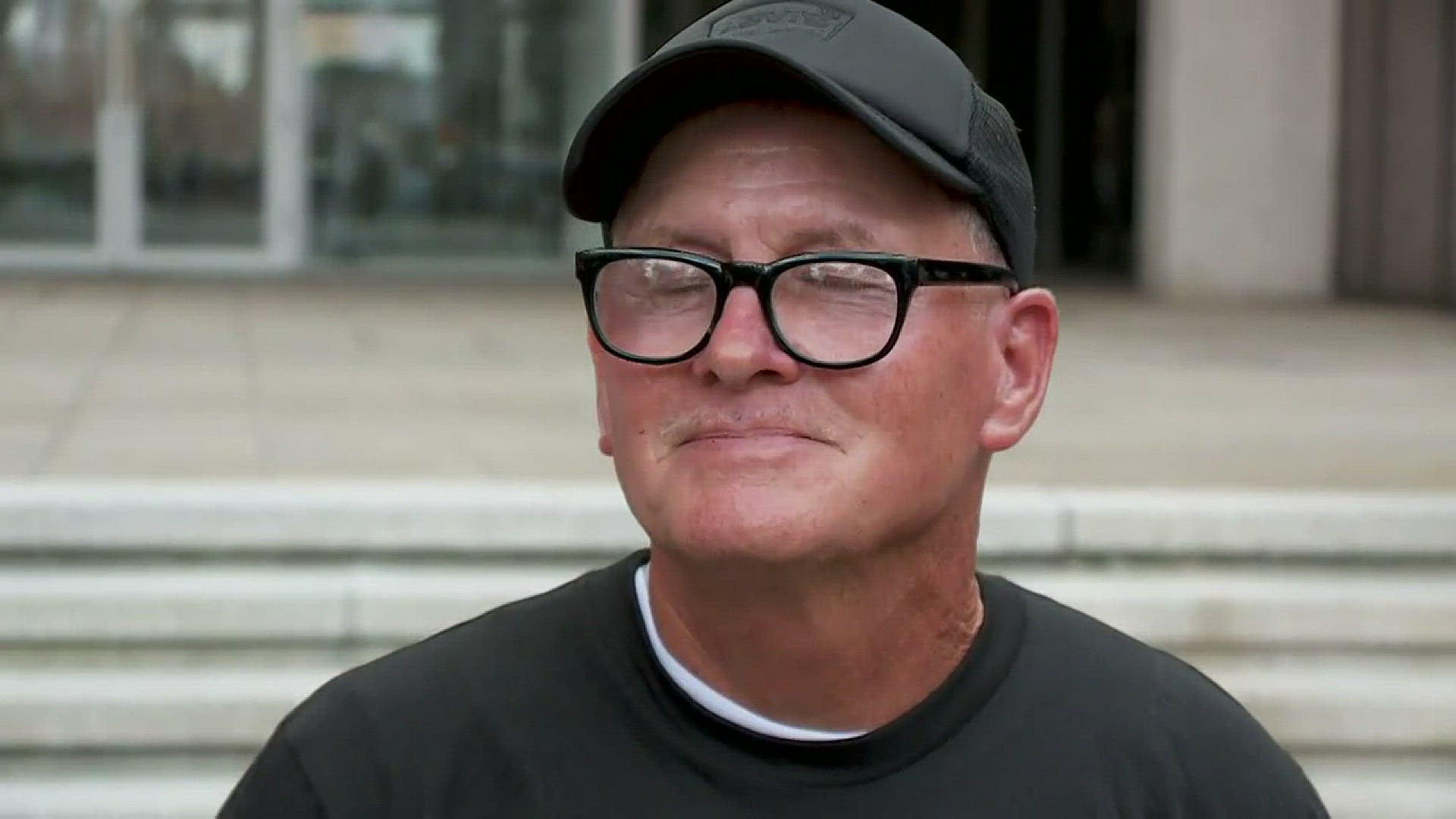 After proclaiming his innocence for 36 years, John Floyd was granted freedom Thursday, walking out of federal court in New Orleans wearing a black t-shirt emblazoned with a single word: "Justice."