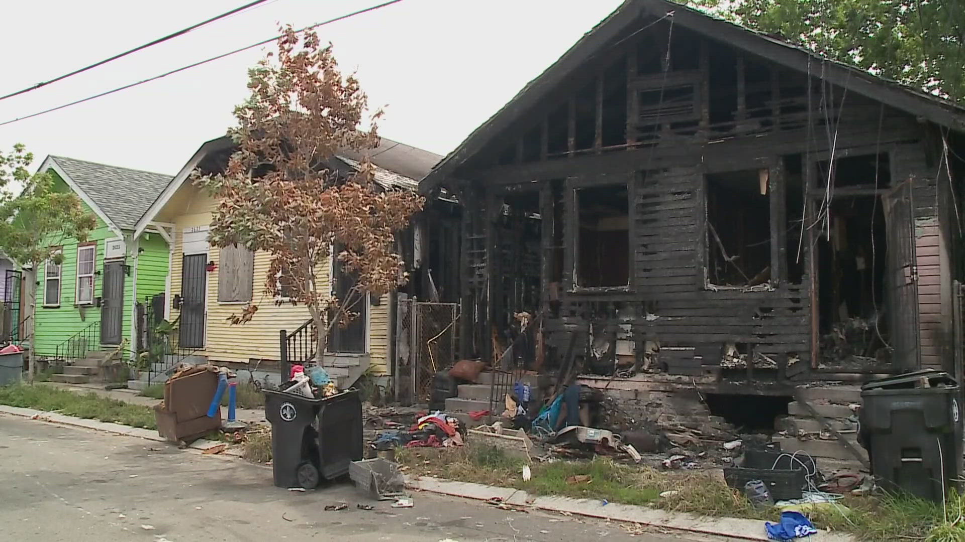 Neighbors say the area is going down because squatters are illegally living in homes and creating dangerous situations.