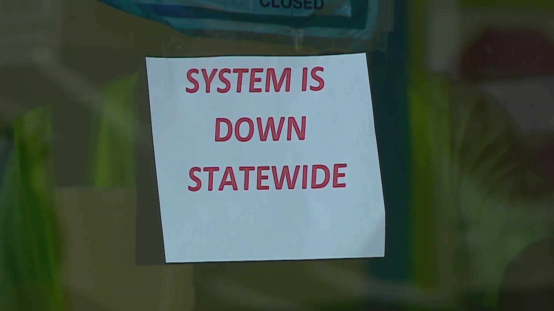 All day Thursday, state agencies experienced computer outages that halted critical operations.