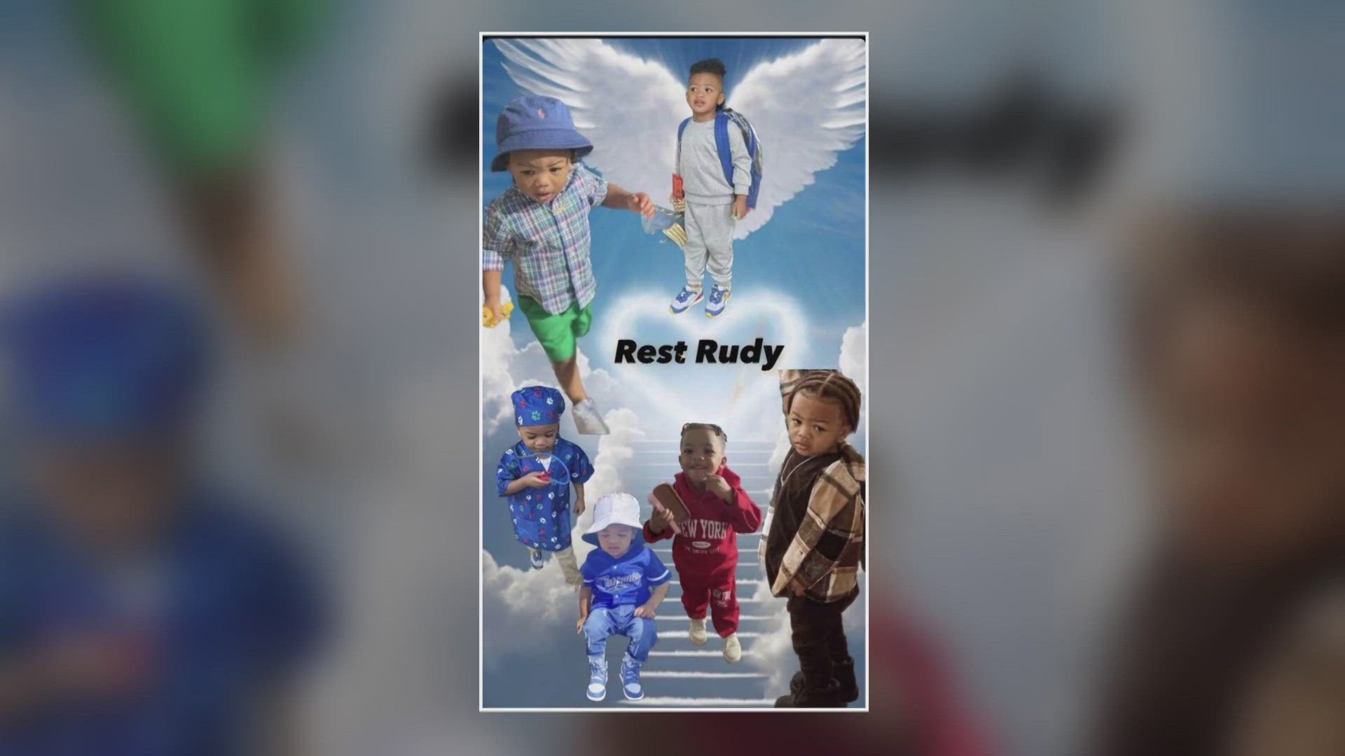 The family identified the three-year-old toddler as Rudy Ratliff.